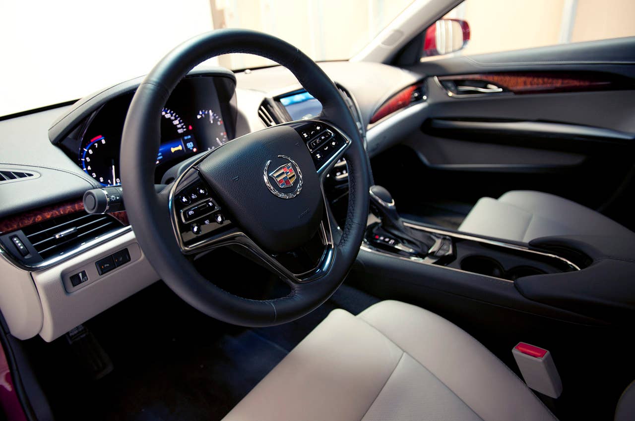 2013 Cadillac ATS interior