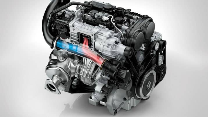 Drive-E 4 cylinder Petrol Engine - T6 Rear