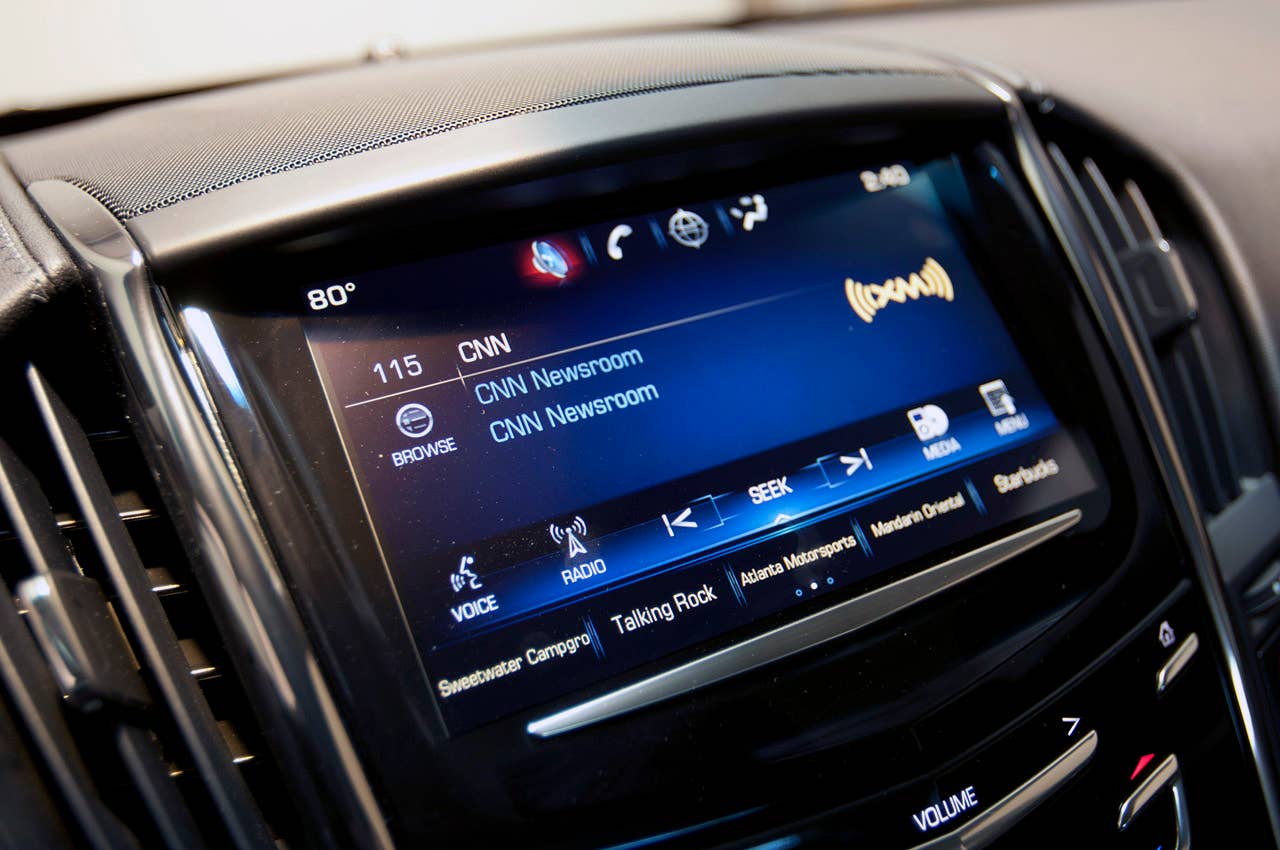 2013 Cadillac ATS audio system