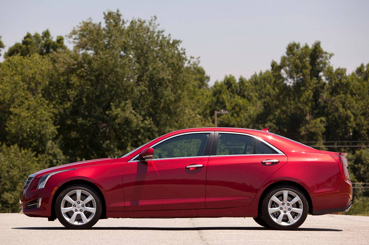 2013 Cadillac ATS side view
