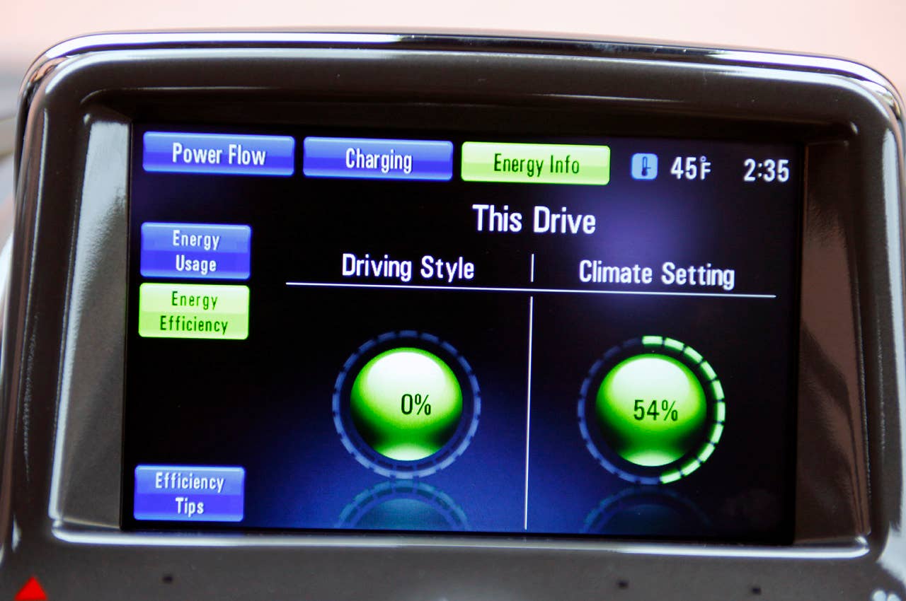2011 Chevrolet Volt charging info