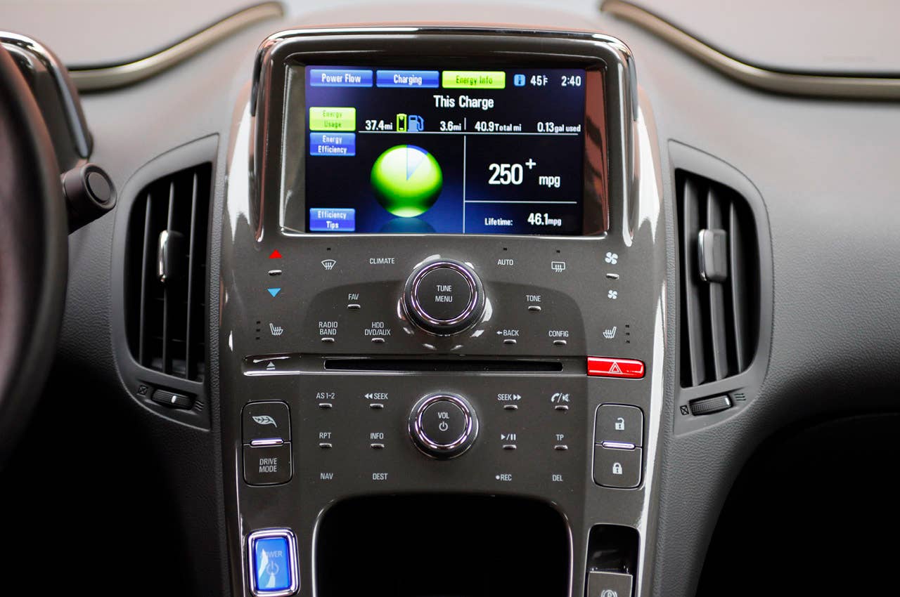 2011 Chevrolet Volt instrument panel