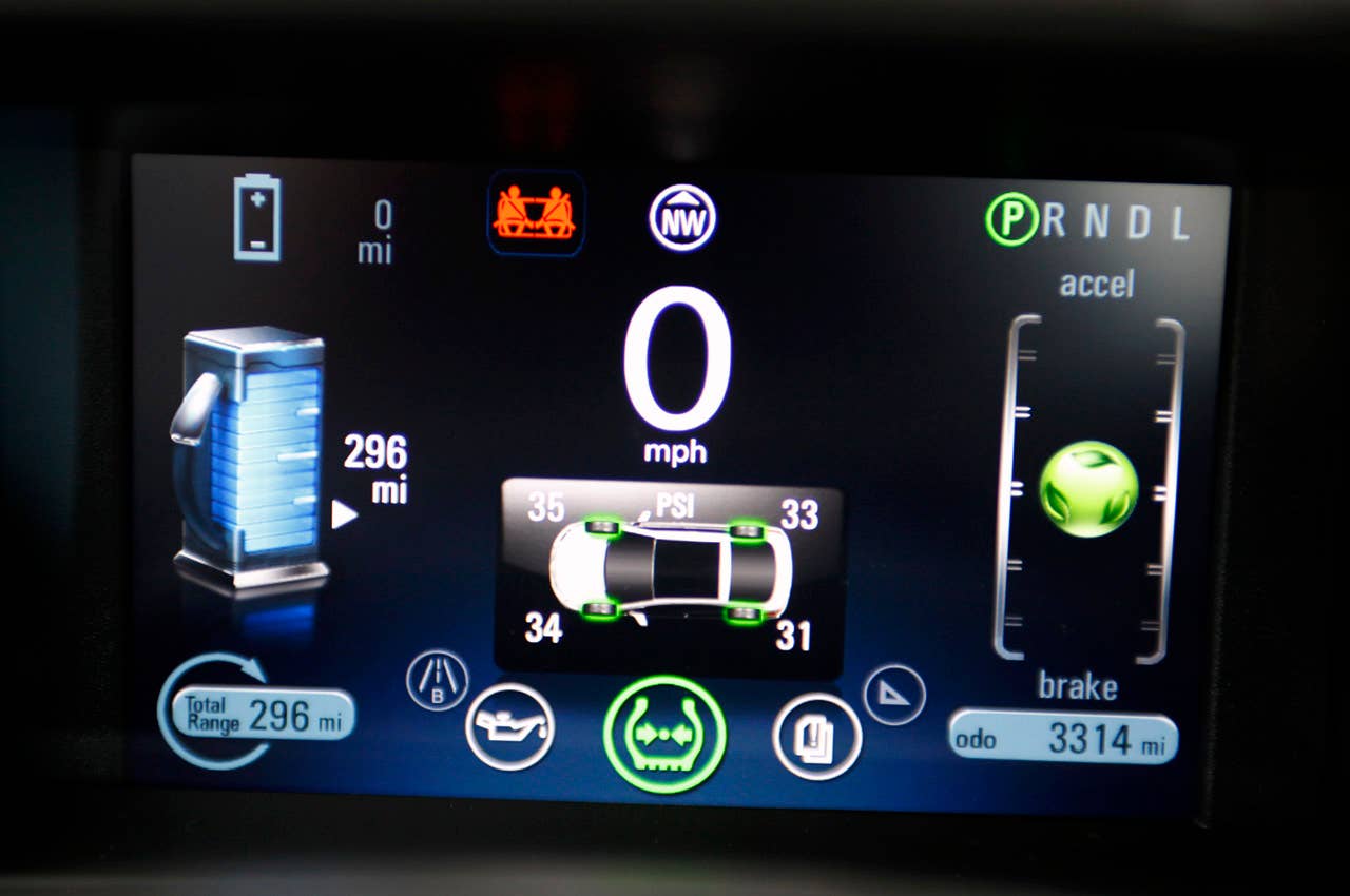 2011 Chevrolet Volt gauge cluster