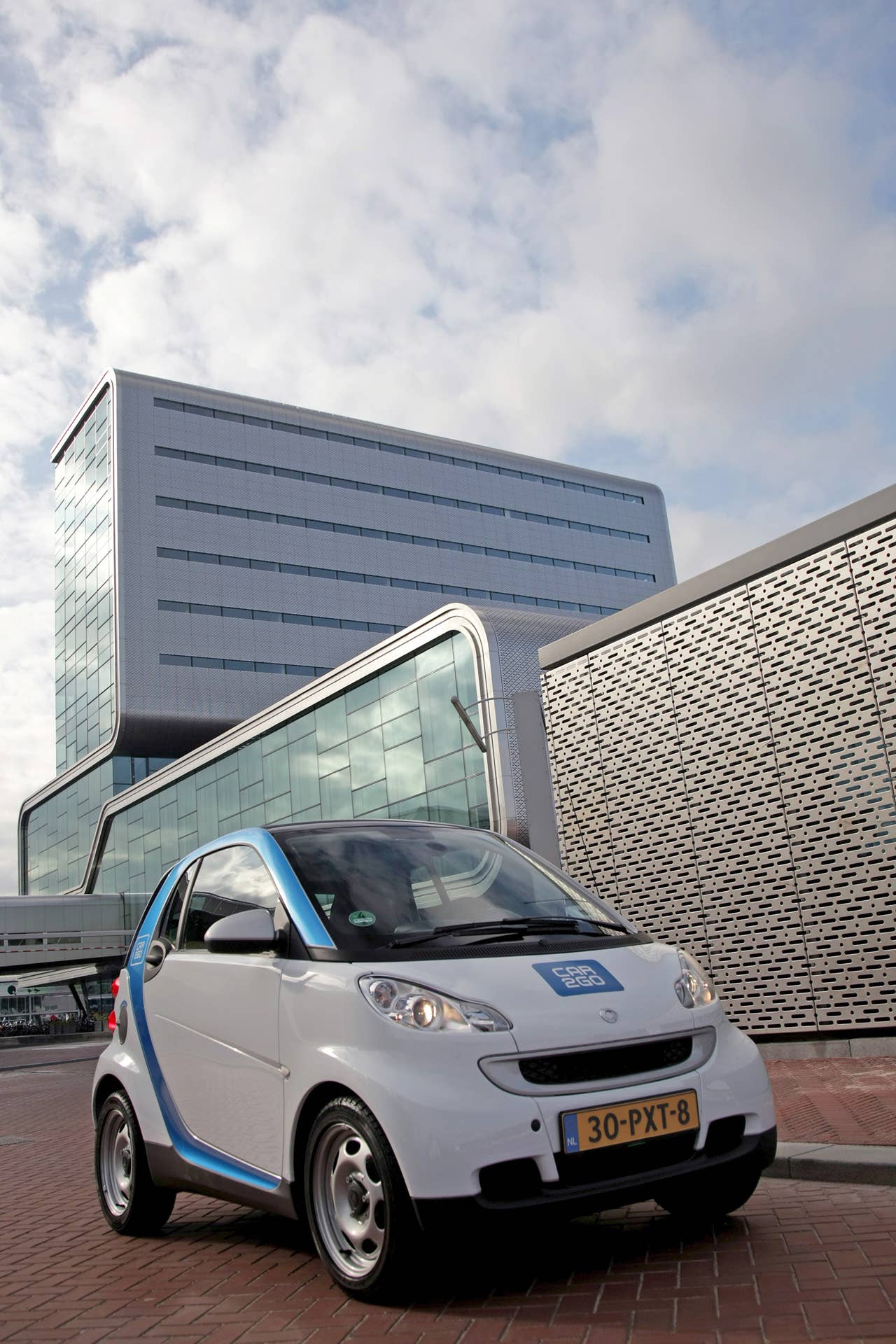 Electric Car2go Carsharing Service in Amsterdam