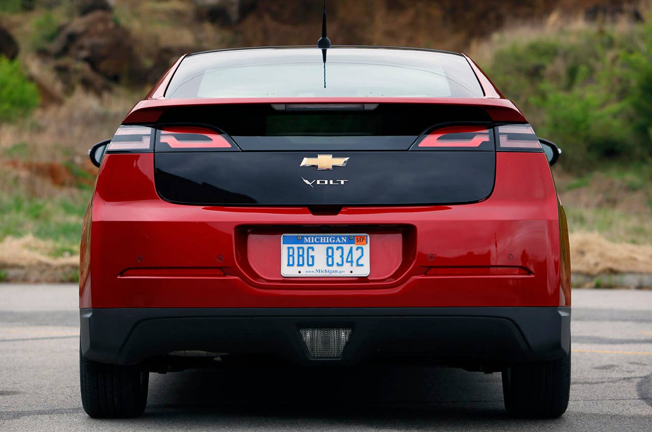 2011 Chevrolet Volt rear view