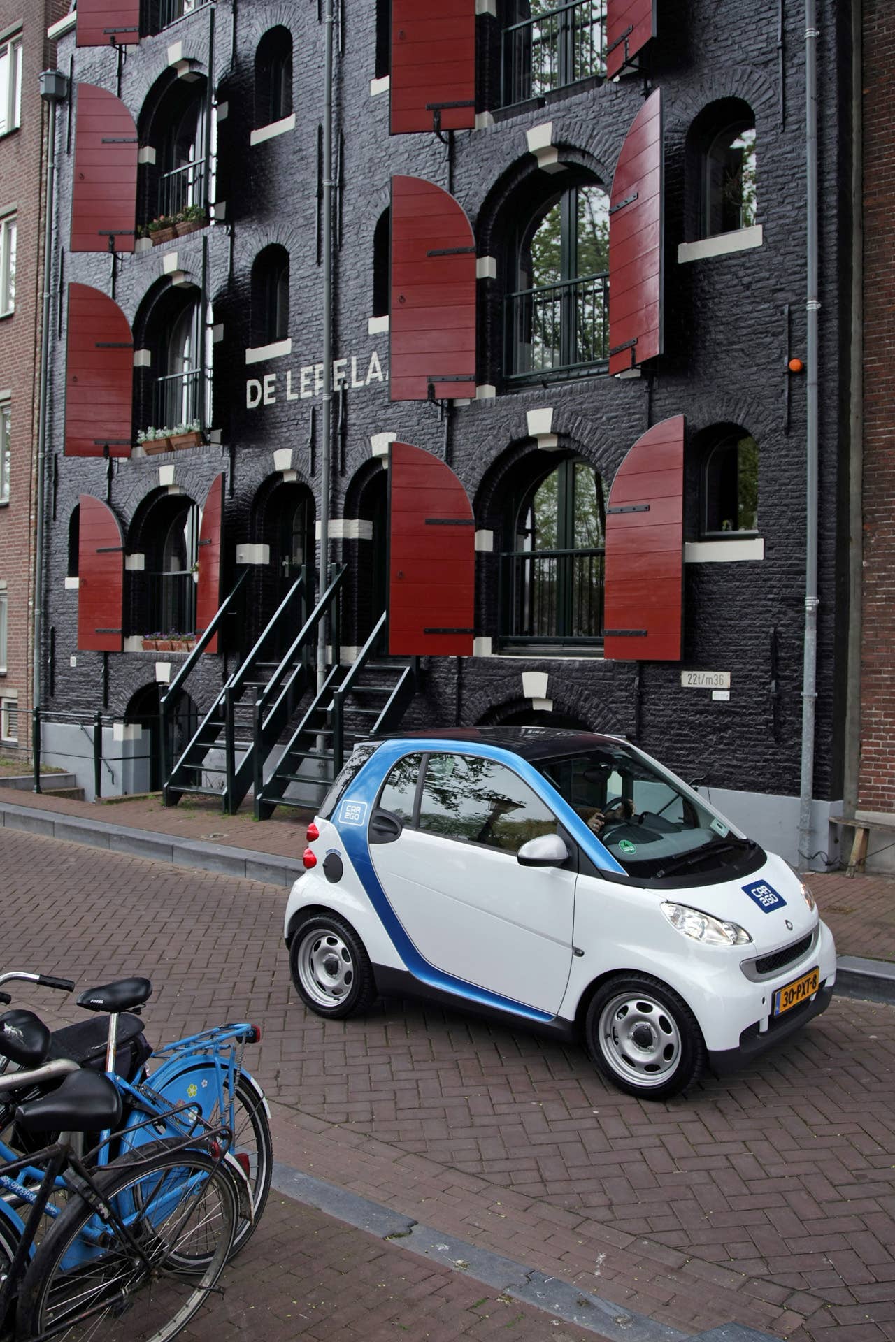 Electric Car2go Carsharing Service in Amsterdam