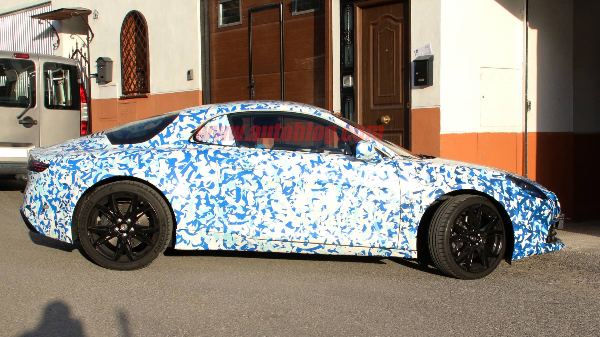 2017 Renault Alpine Sports Car Spy Shots Side Exterior