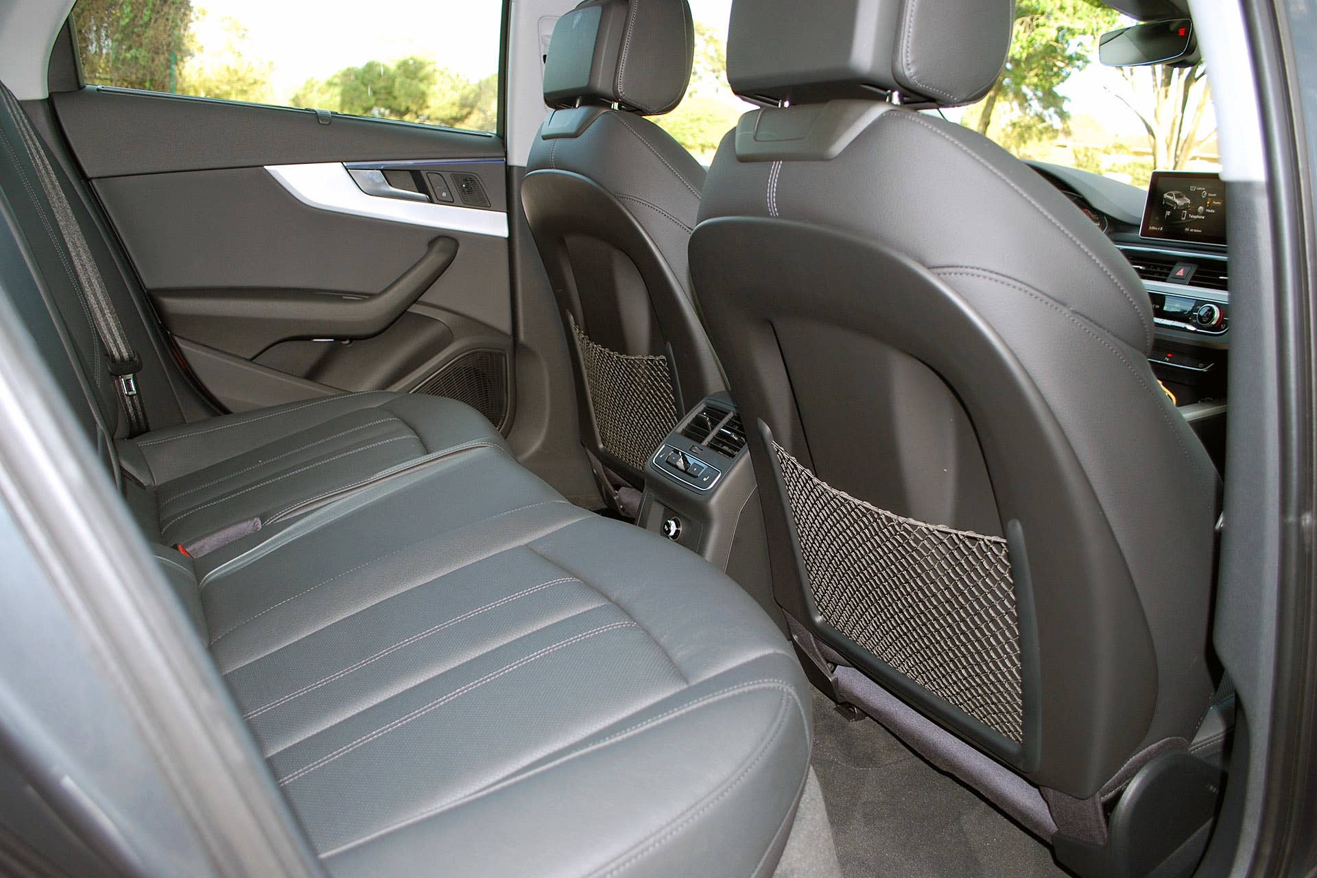 2017 Audi A4 rear seats