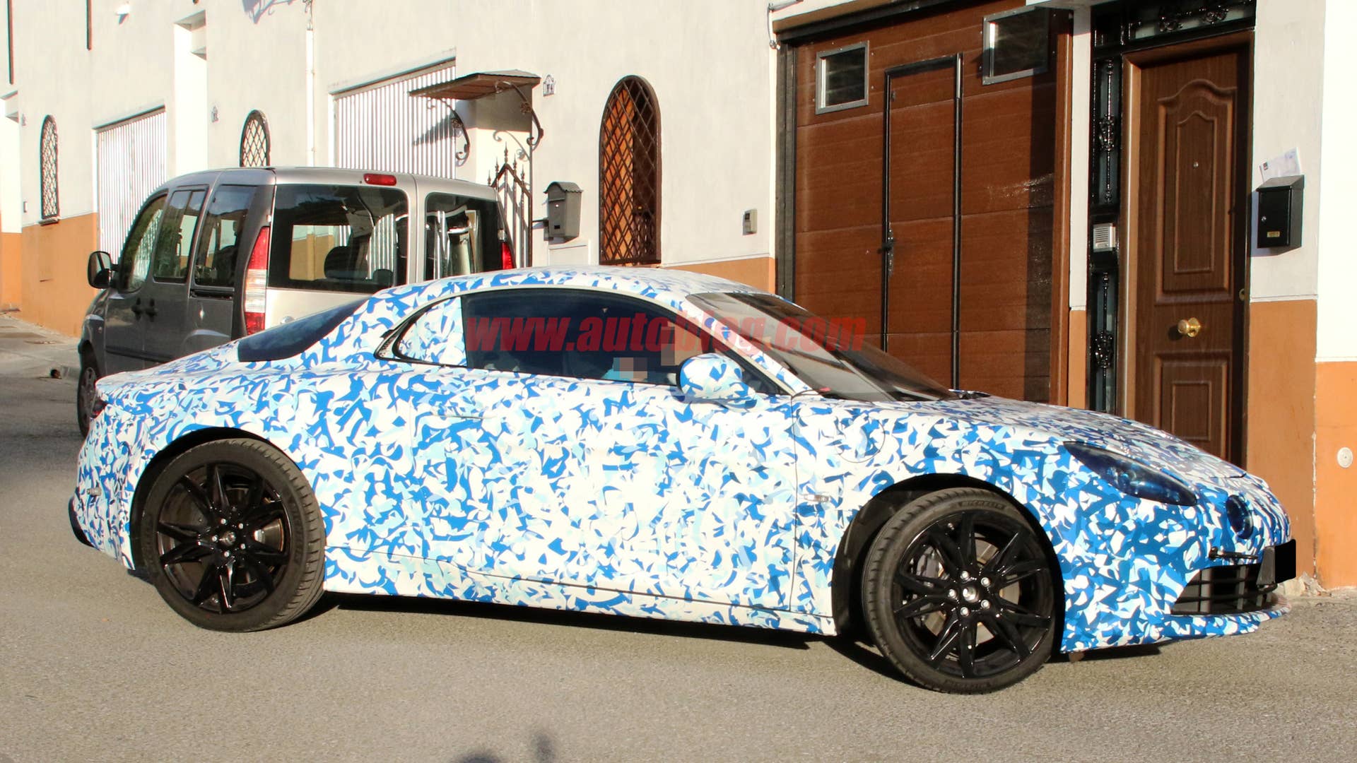 2017 Renault Alpine Sports Car Spy Shots Side Exterior