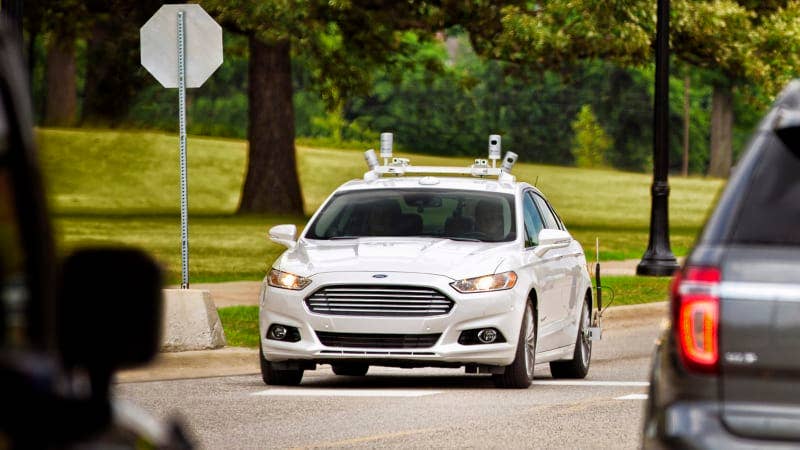 Autonomous Ford Fusion