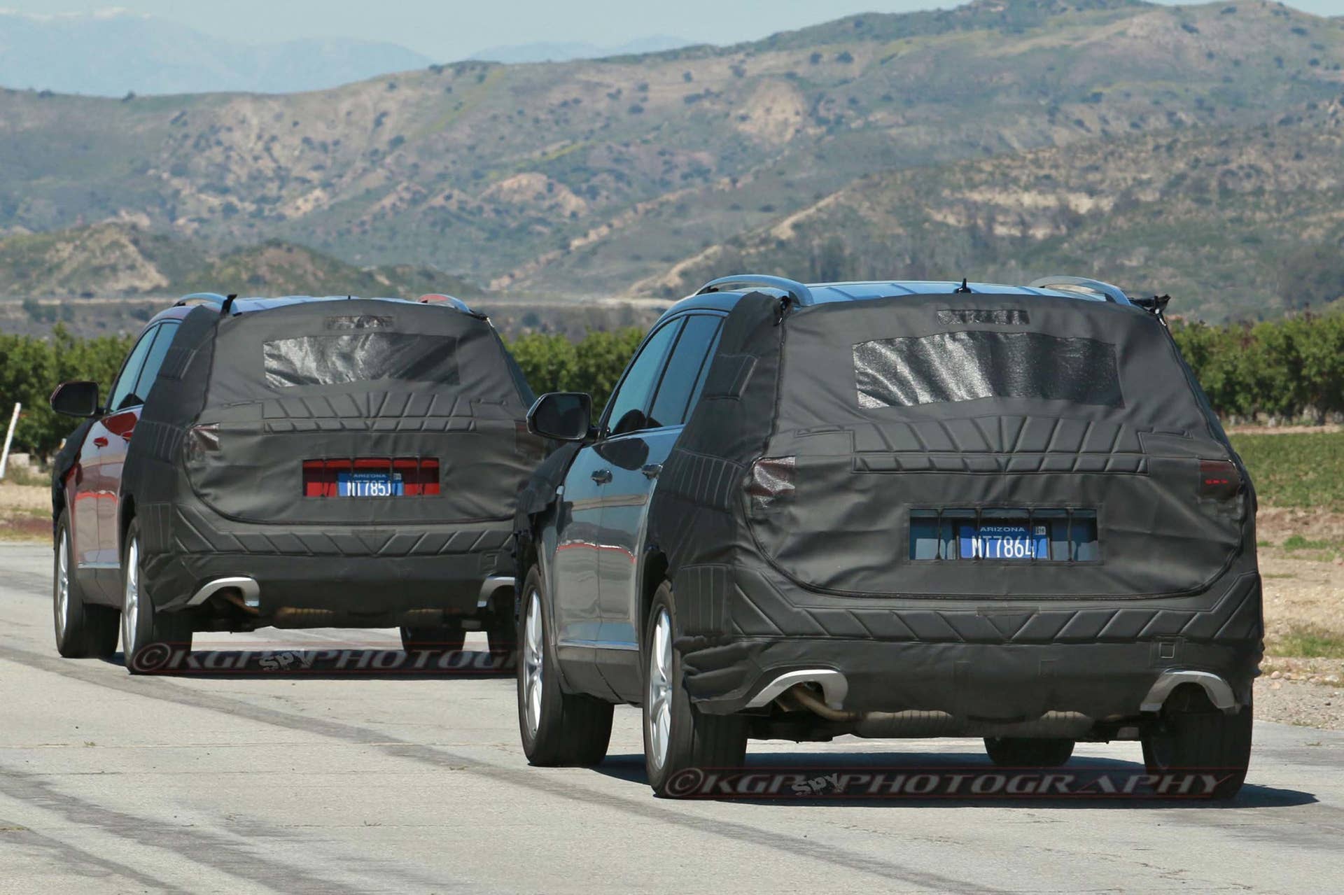 VW three-row suv two