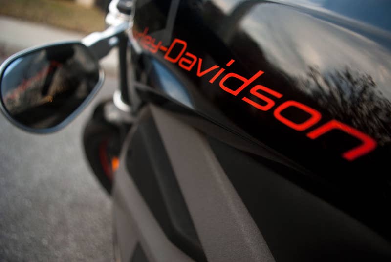 Harley-Davidson Livewire not-a-gas-tank