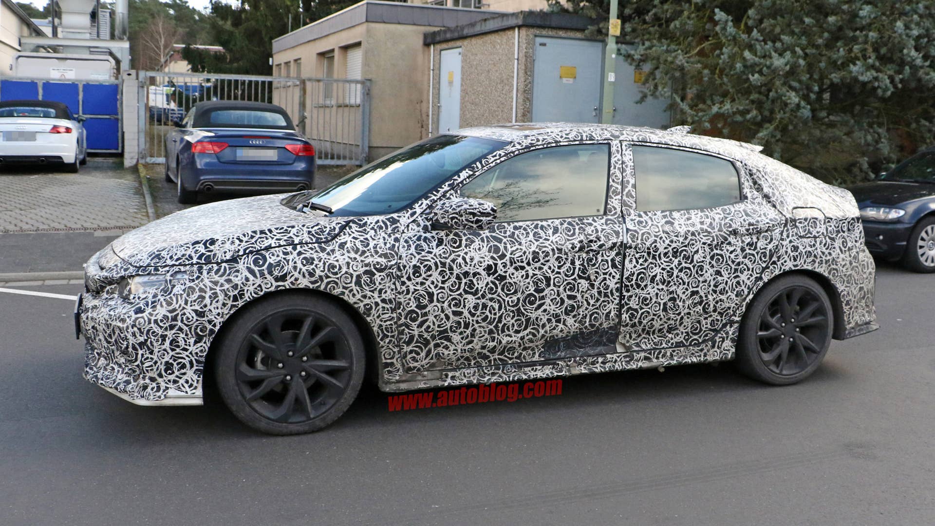 2017 Honda Civic X profile side view