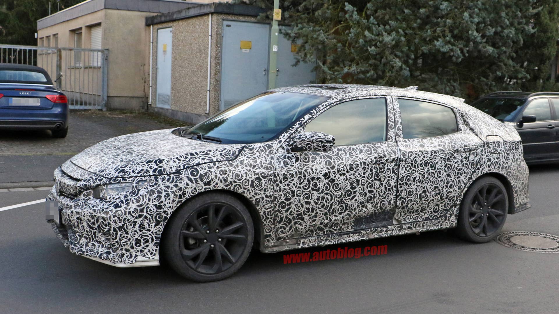 2017 Honda Civic X front profile