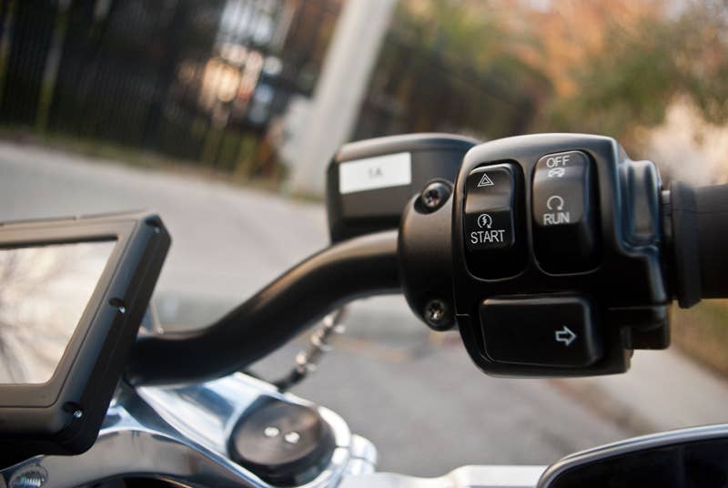 Harley-Davidson Livewire switch gear