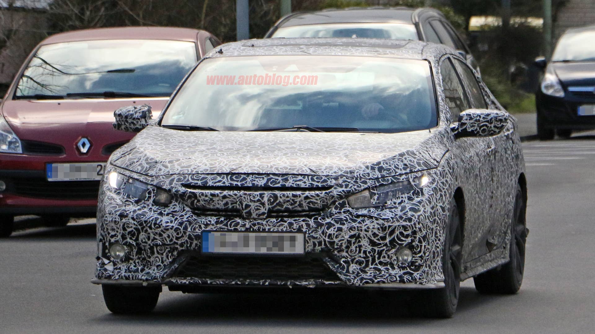 2017 Honda Civic X front