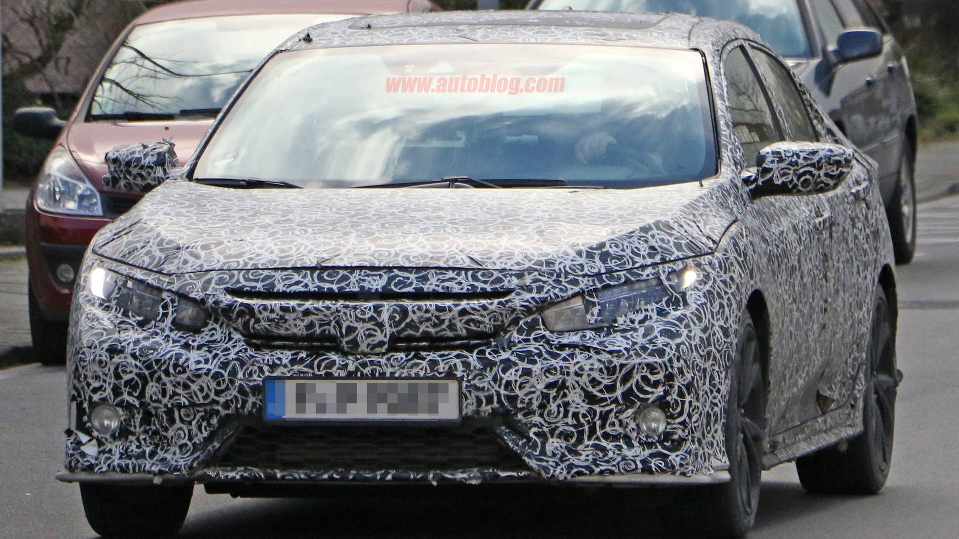 2017 Honda Civic X front detail
