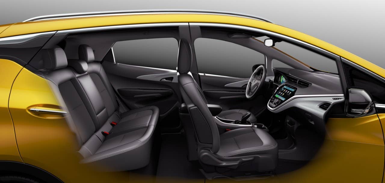 opel ampera-e interior