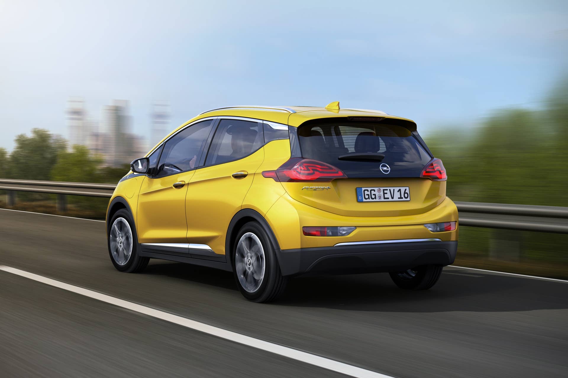 opel ampera-e rear