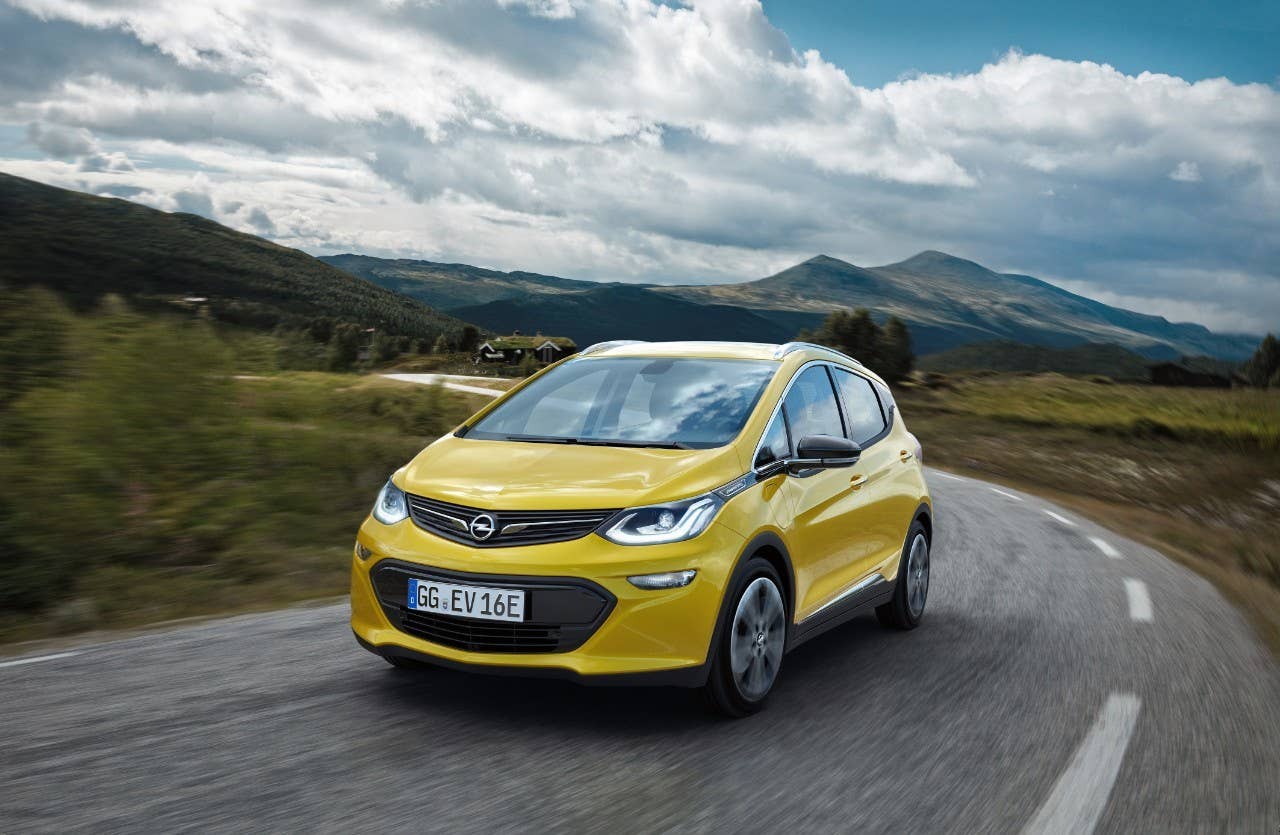 opel ampera-e front 3/4