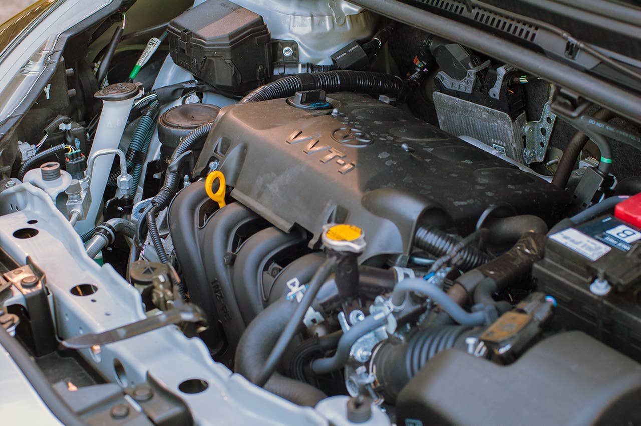 2015 Toyota Yaris engine