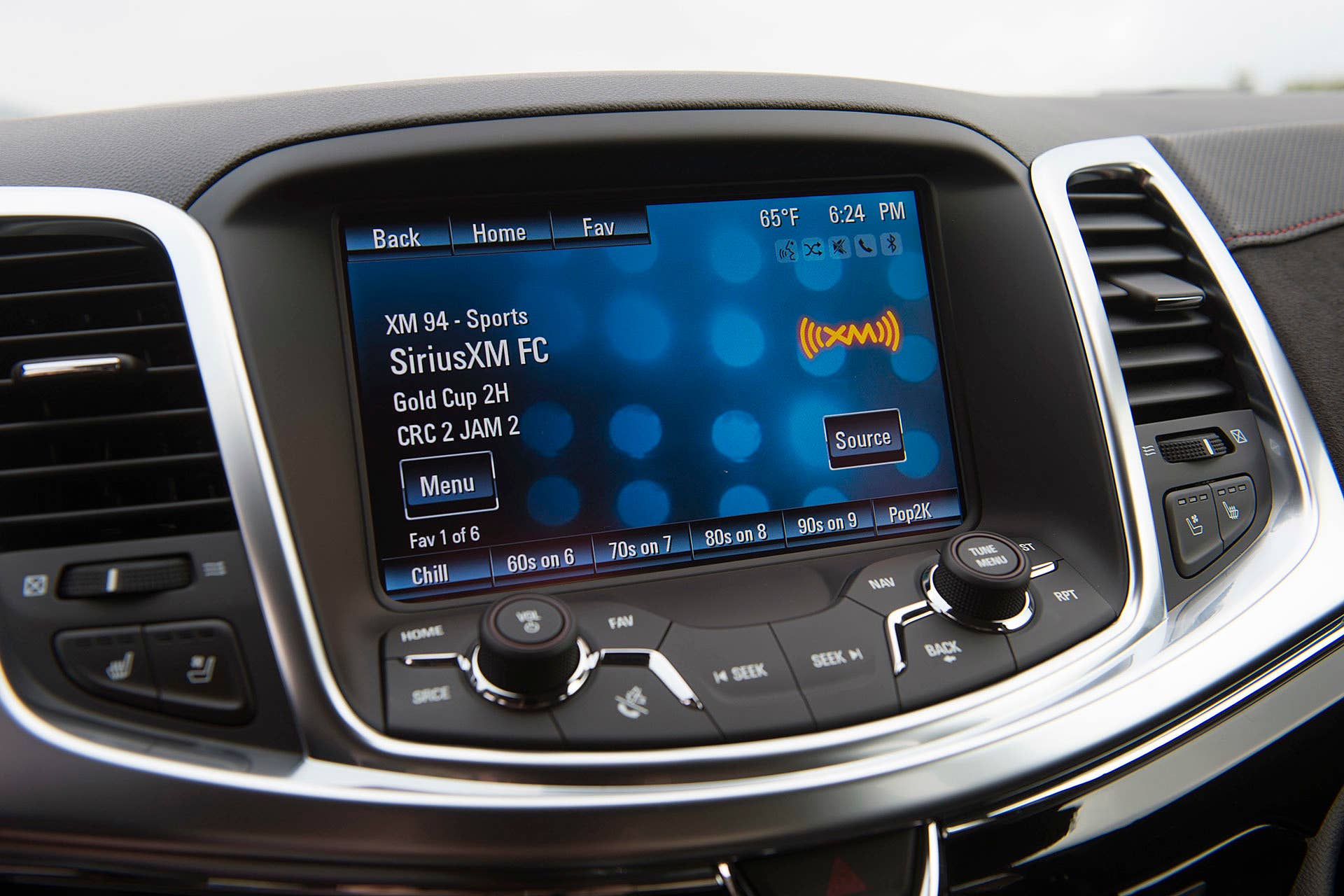 2015 Chevrolet SS infotainment system