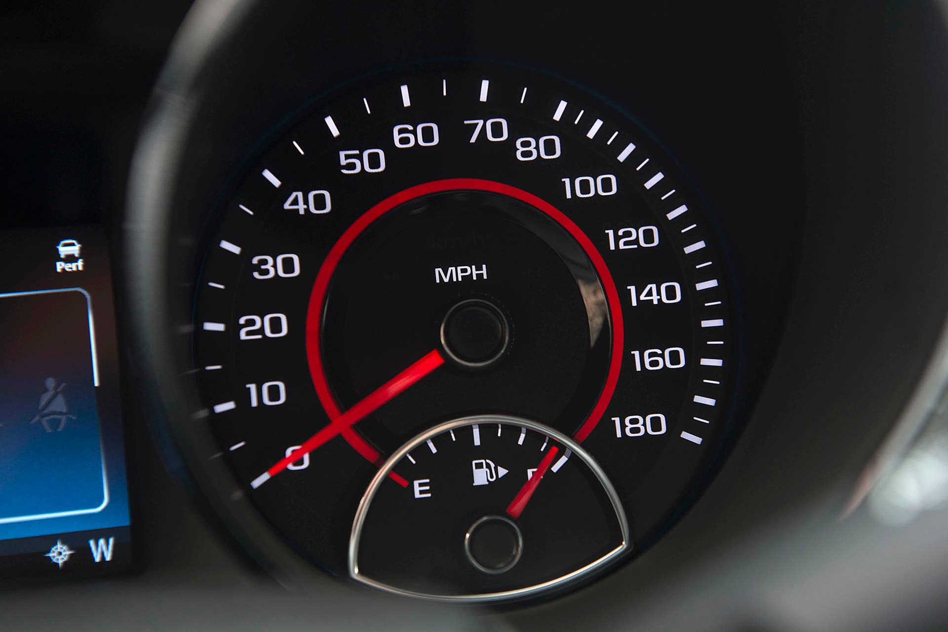 2015 Chevrolet SS speedometer