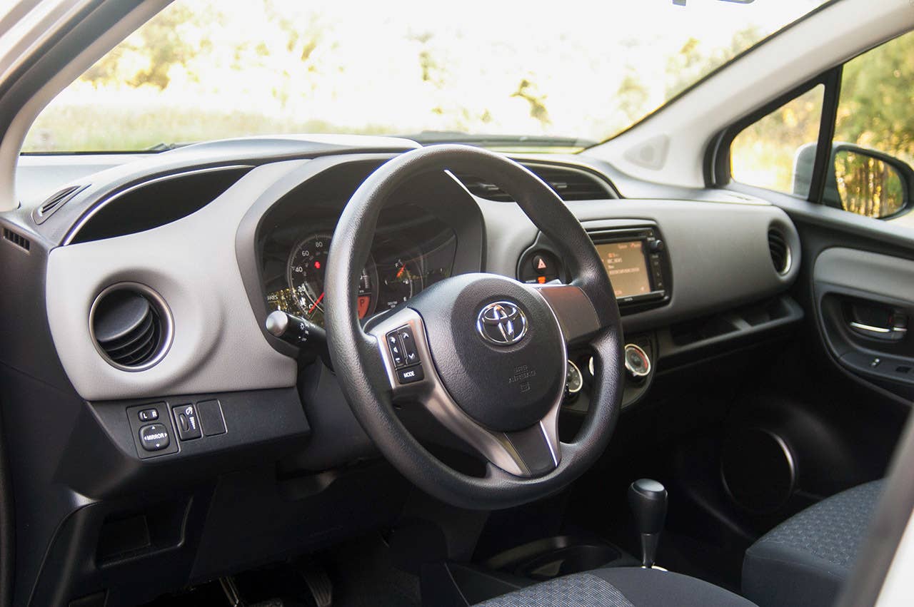 2015 Toyota Yaris interior