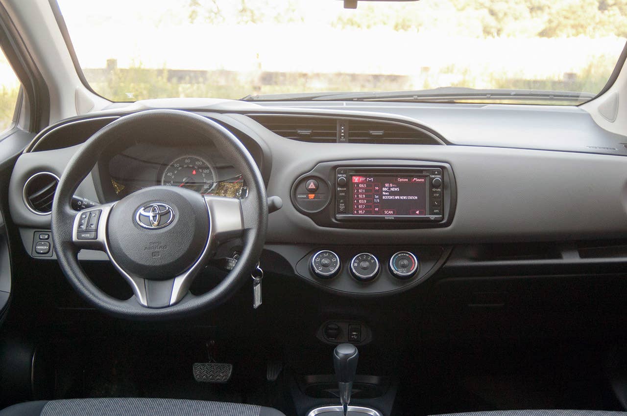 2015 Toyota Yaris interior