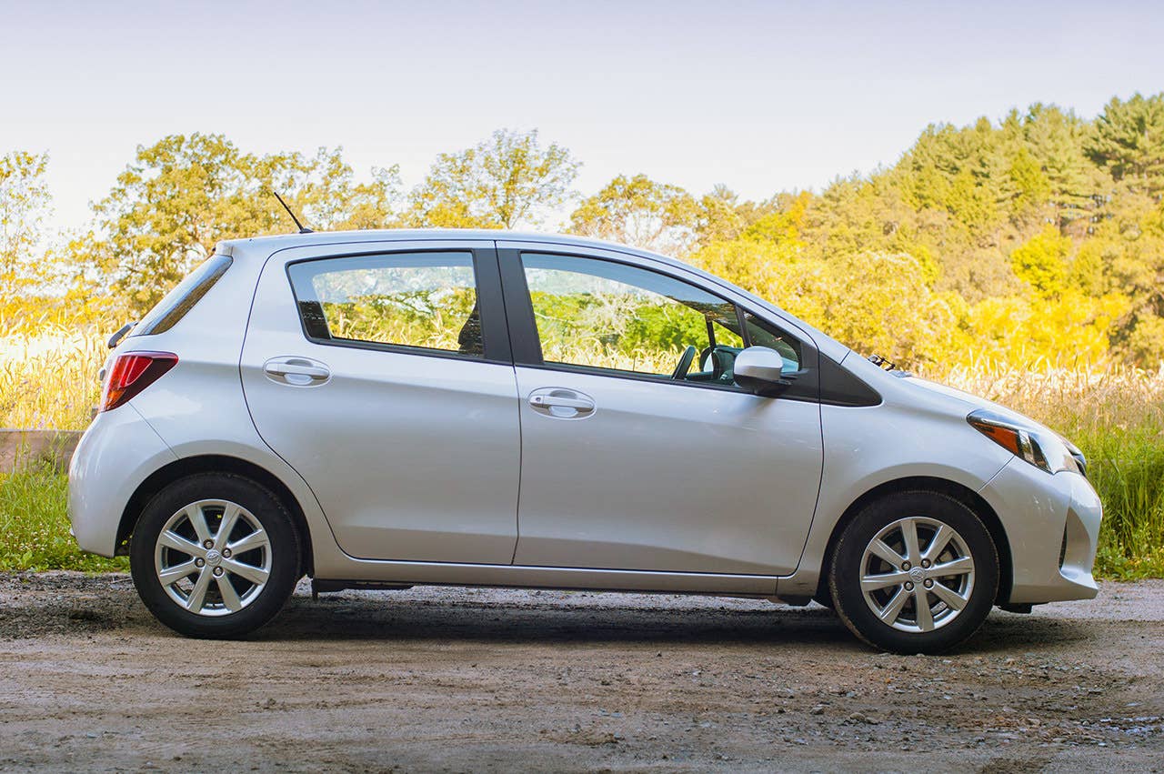 2015 Toyota Yaris side view