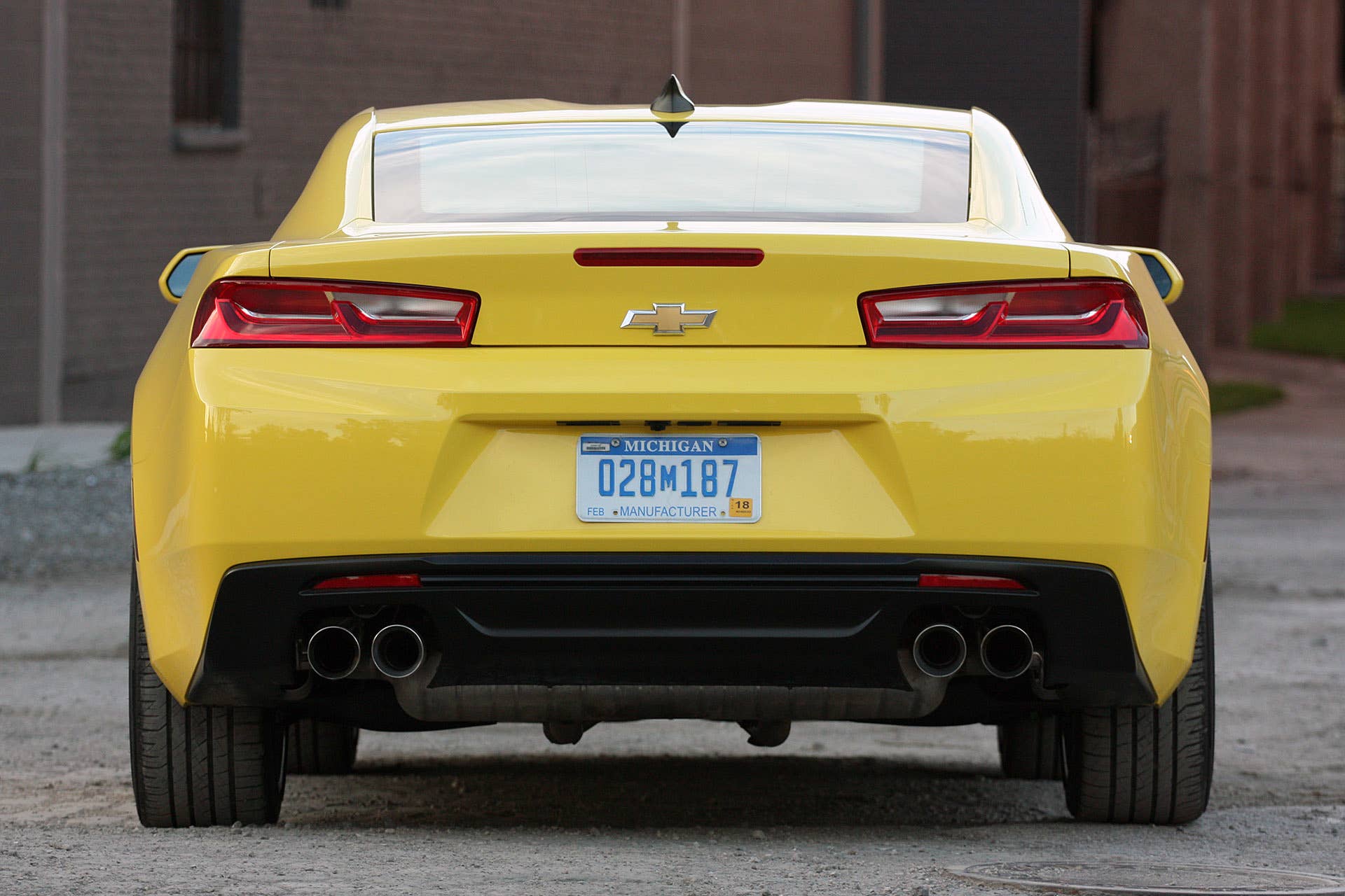 2016 Chevrolet Camaro rear view