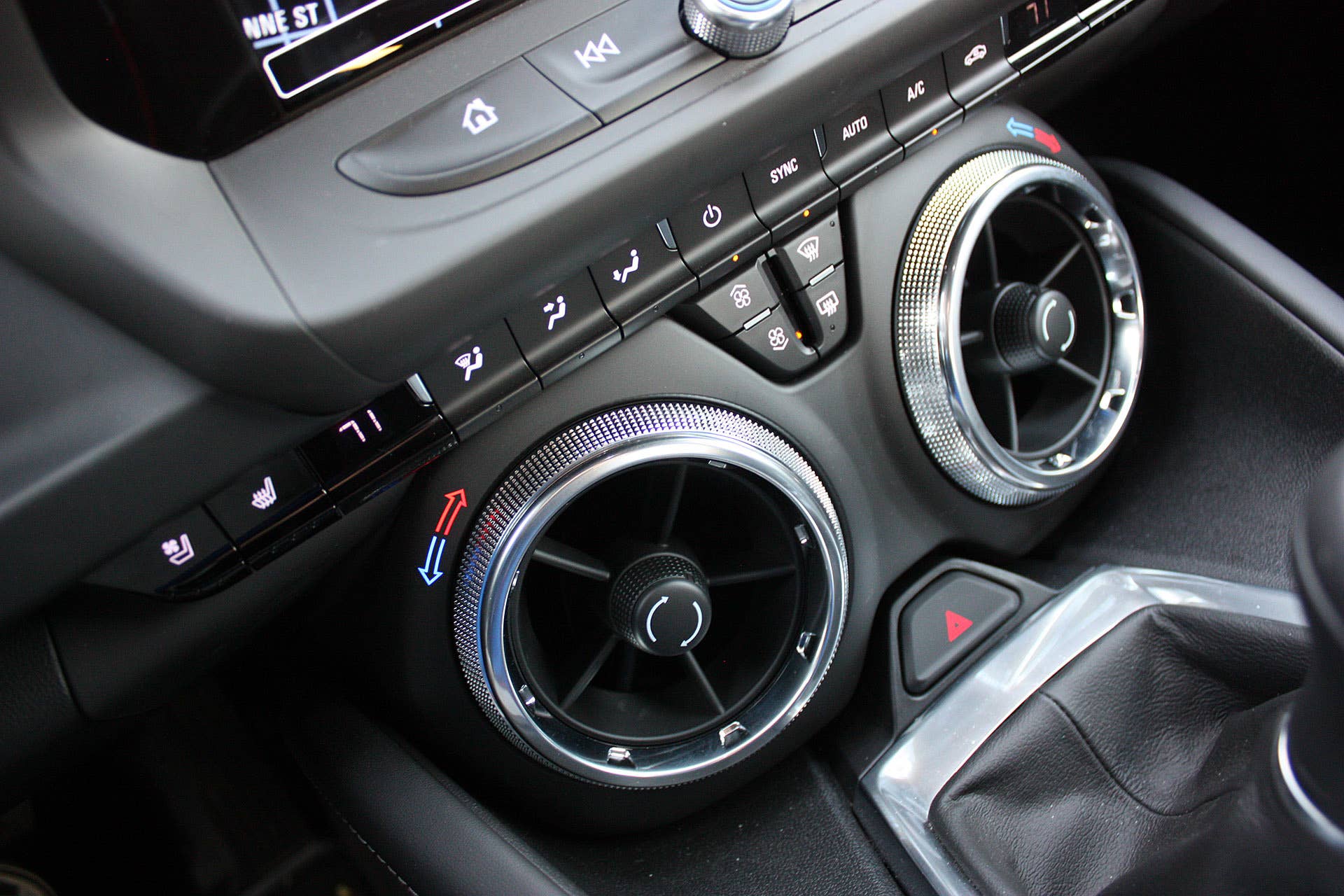 2016 Chevrolet Camaro vents
