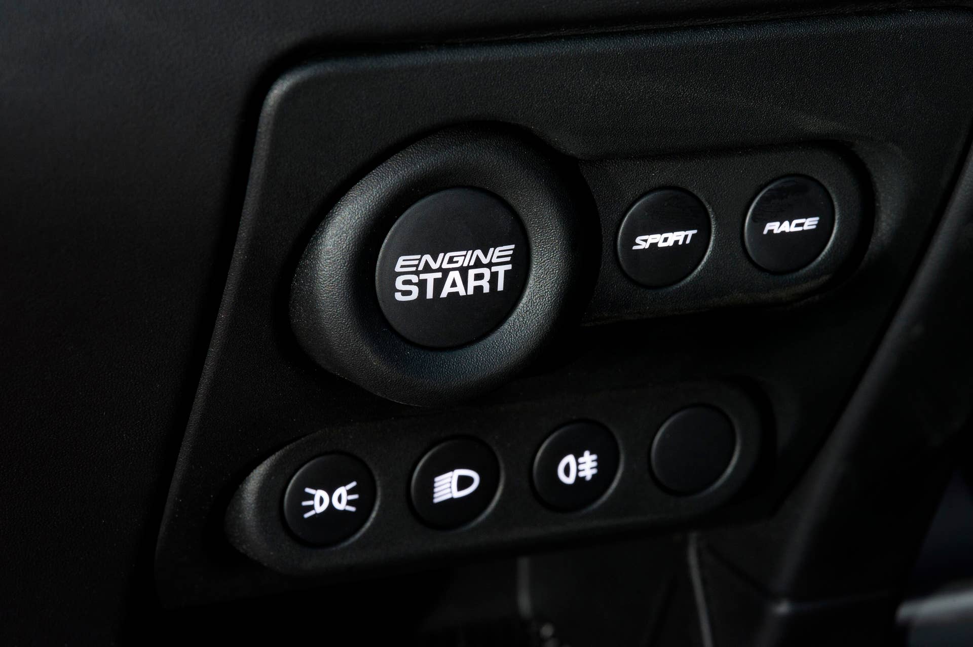Lotus Exige Sport 350 switchgear