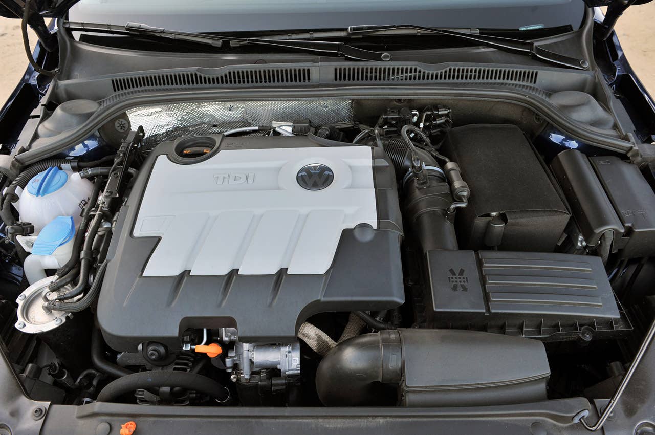2011 Volkswagen Jetta TDI engine