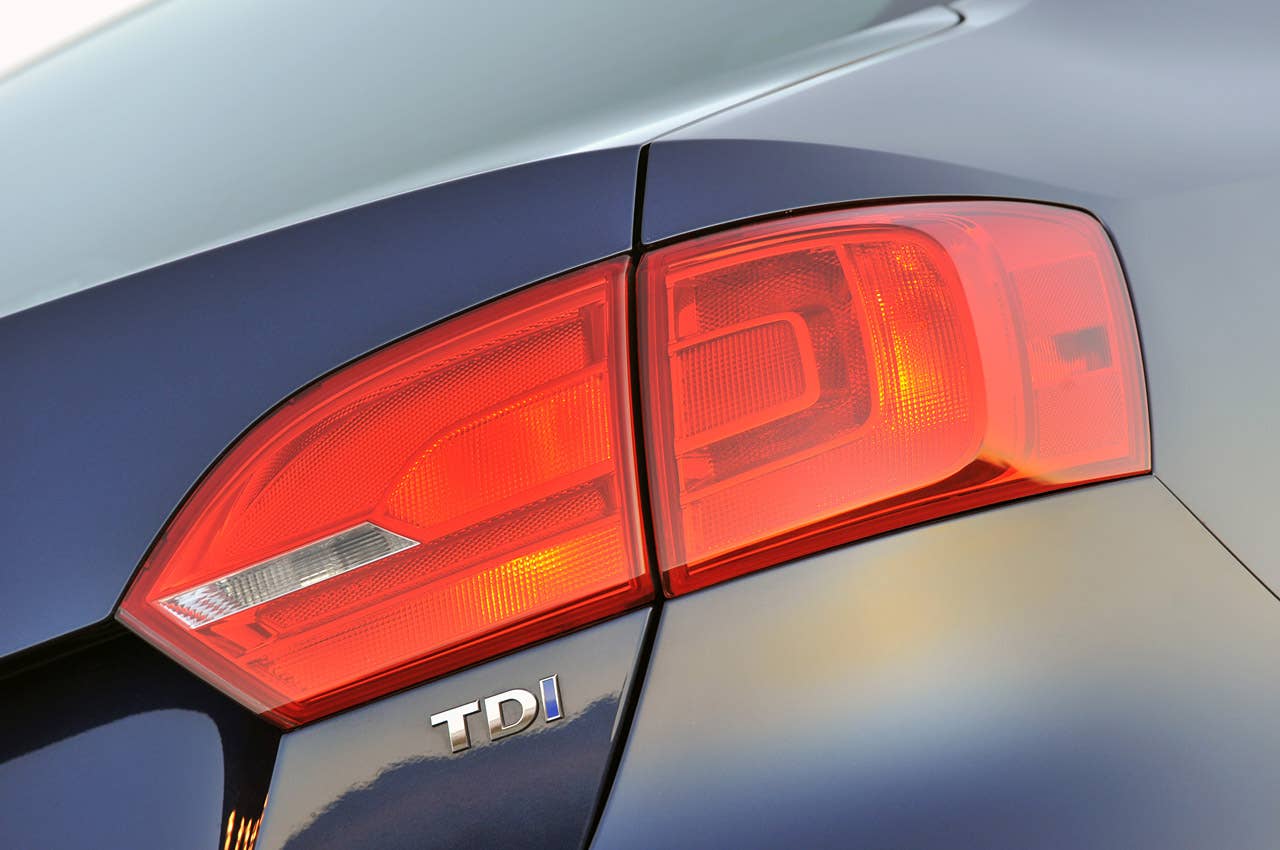 2011 Volkswagen Jetta TDI taillight