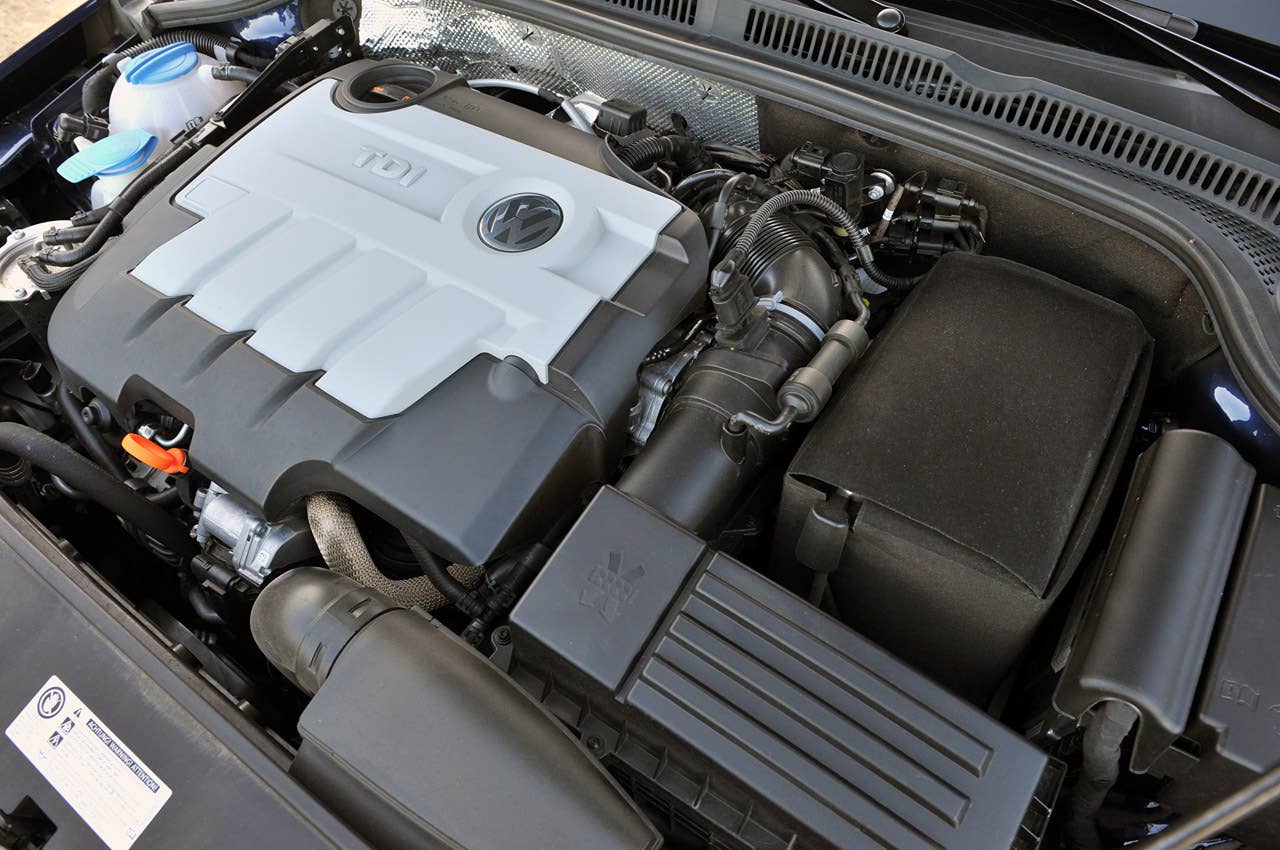 2011 Volkswagen Jetta TDI engine
