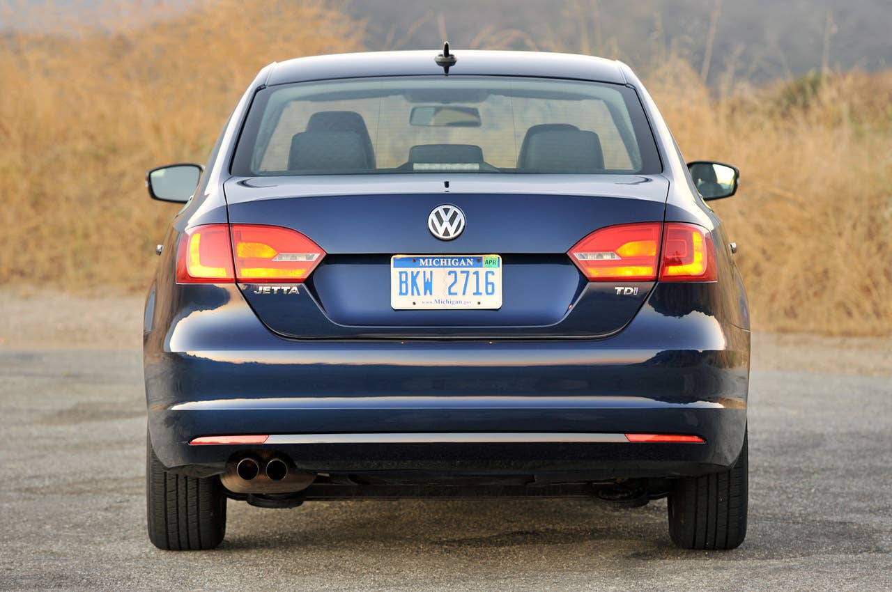 2011 Volkswagen Jetta TDI rear view