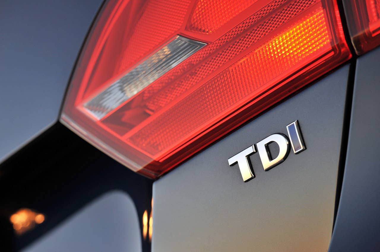 2011 Volkswagen Jetta TDI badge