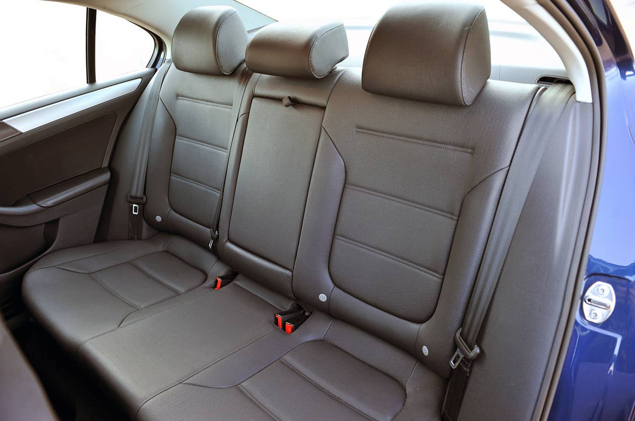 2011 Volkswagen Jetta TDI rear seats
