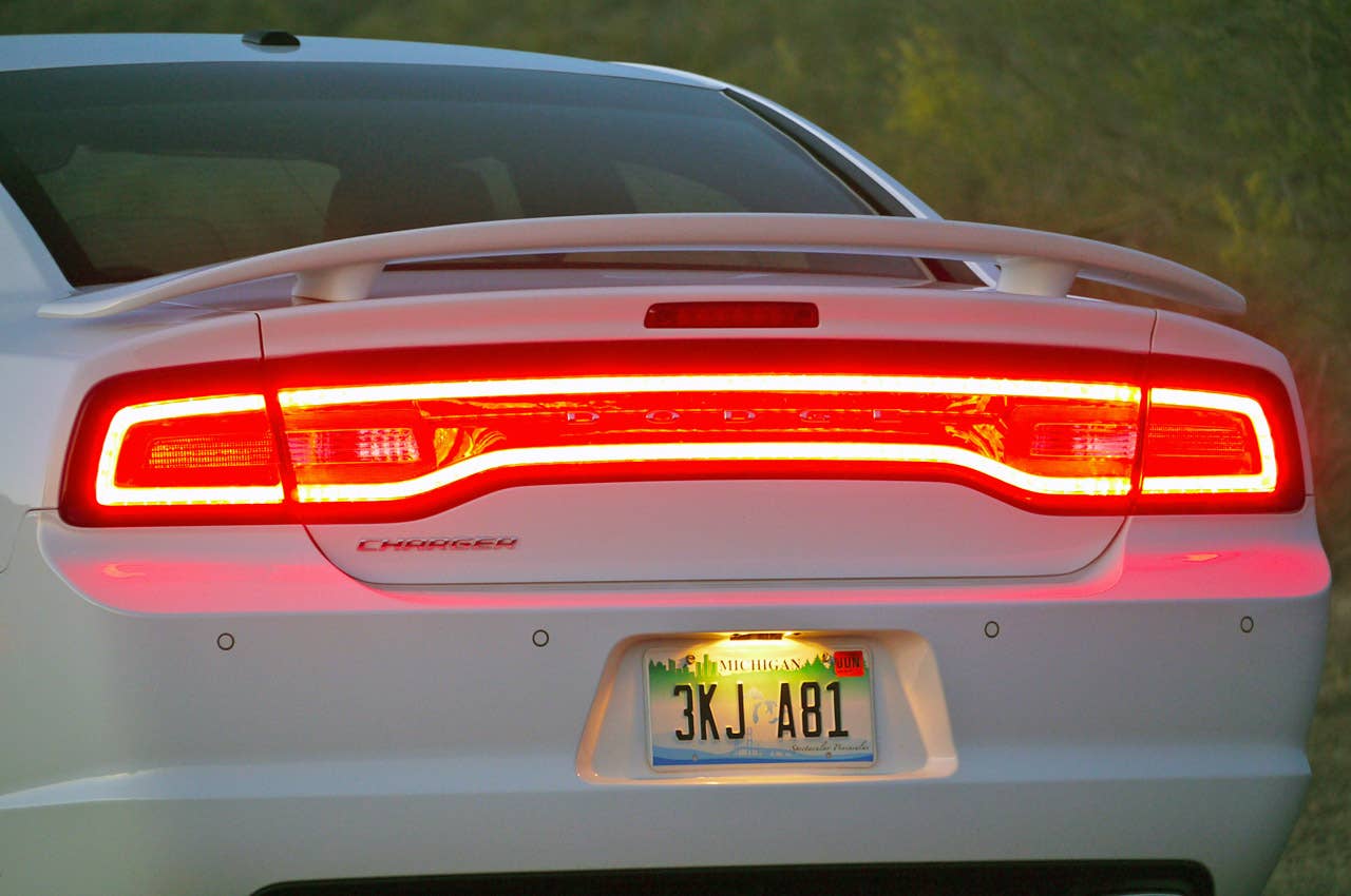 2011 Dodge Charger Rallye V6 rear detail