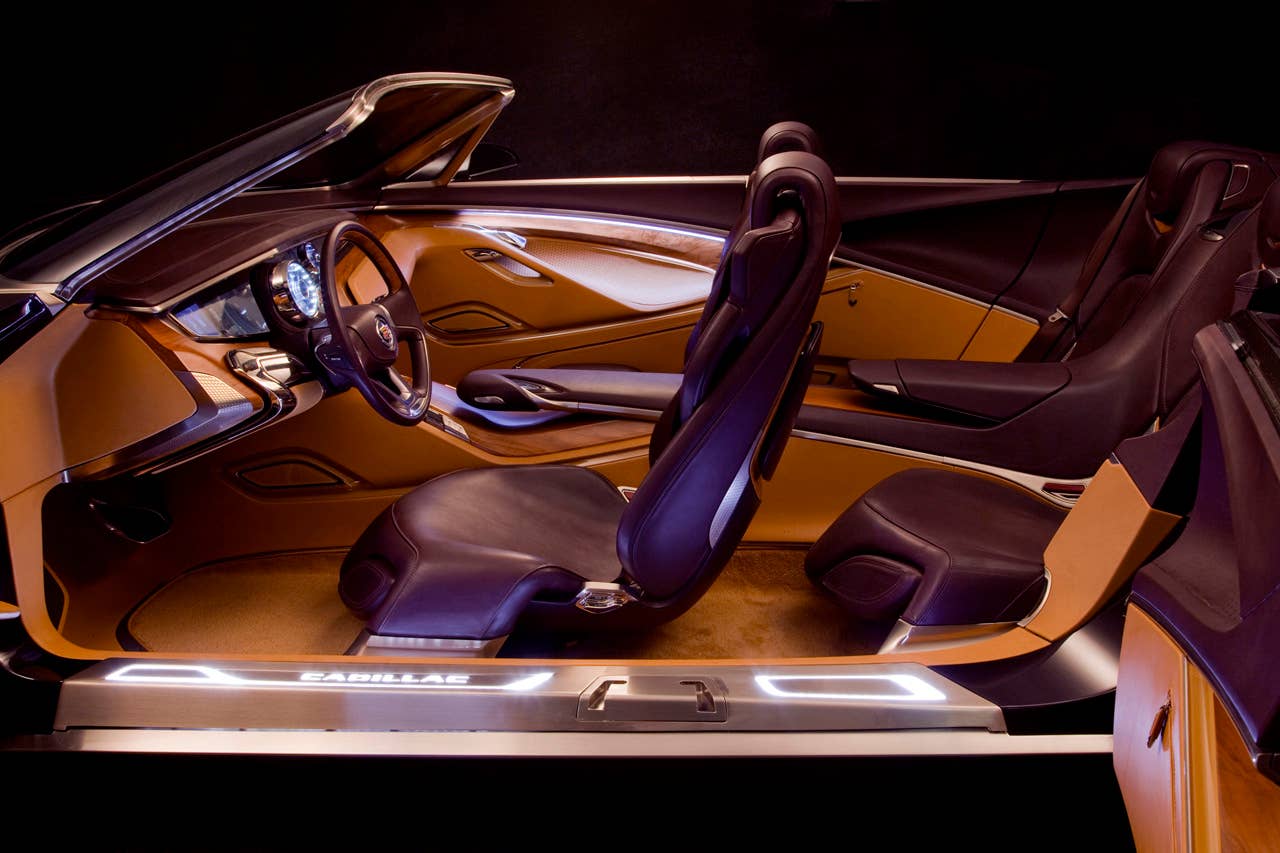 The Cadillac Ciel concept is an elegant, open-air grand-touring car inspired by the natural beauty of the California coast as an exploration into range-topping luxury. (08/18/2011)