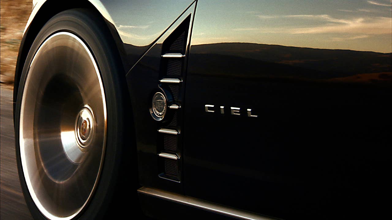 The Cadillac Ciel concept is an elegant, open-air grand-touring car inspired by the natural beauty of the California coast as an exploration into range-topping luxury. (08/18/2011)