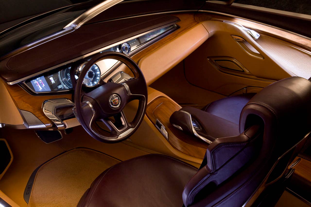 The Cadillac Ciel concept is an elegant, open-air grand-touring car inspired by the natural beauty of the California coast as an exploration into range-topping luxury. (08/18/2011)