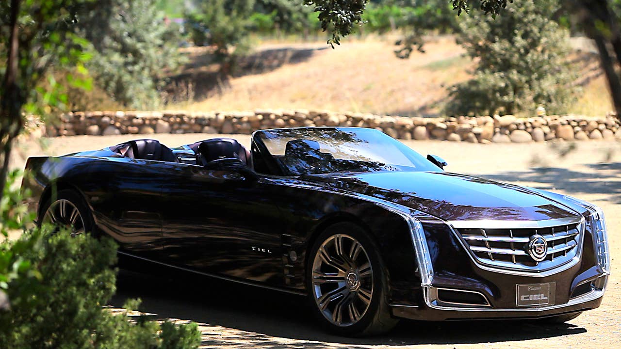 The Cadillac Ciel concept is an elegant, open-air grand-touring car inspired by the natural beauty of the California coast as an exploration into range-topping luxury. (08/18/2011)