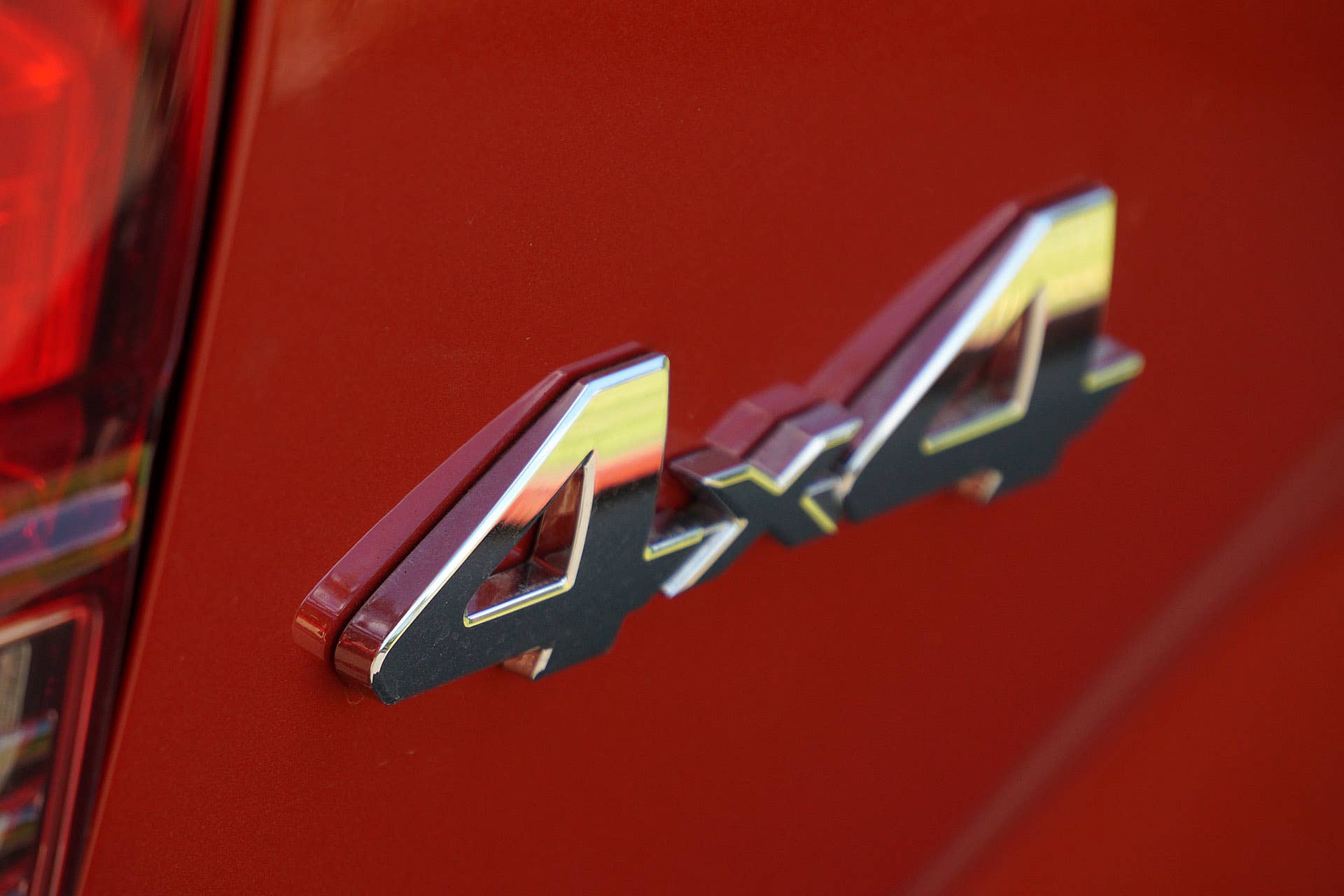 2016 Toyota Tacoma TRD Sport 4x4 badge