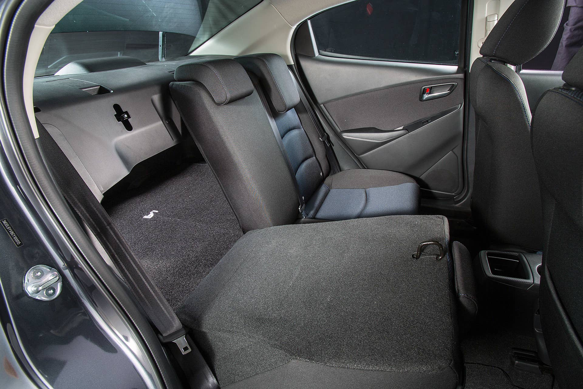 2016 Scion iA rear seats