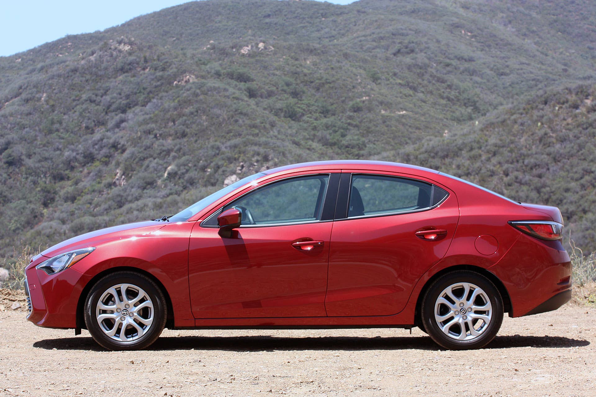2016 Scion iA side view