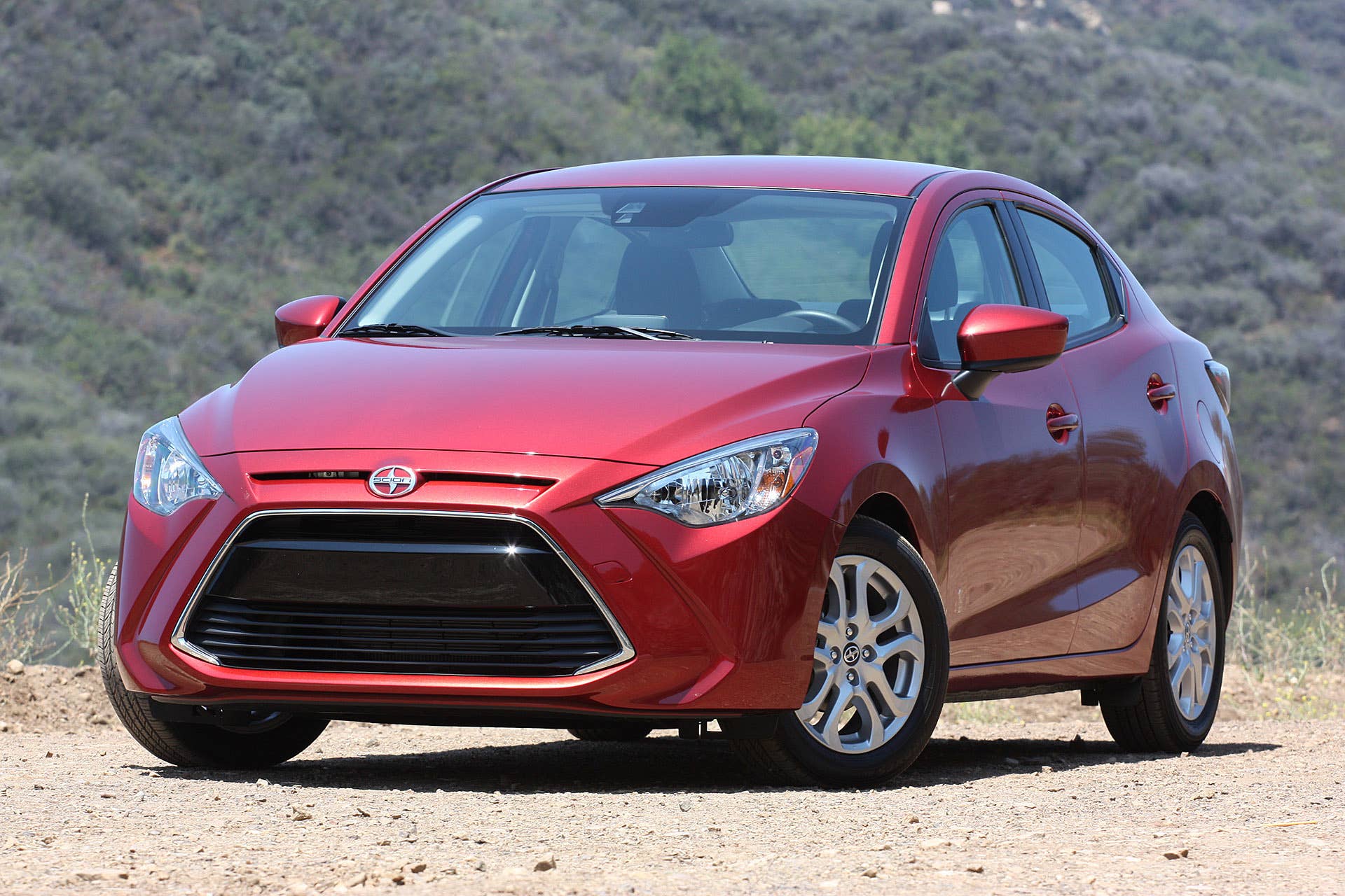 2016 Scion iA front 3/4 view