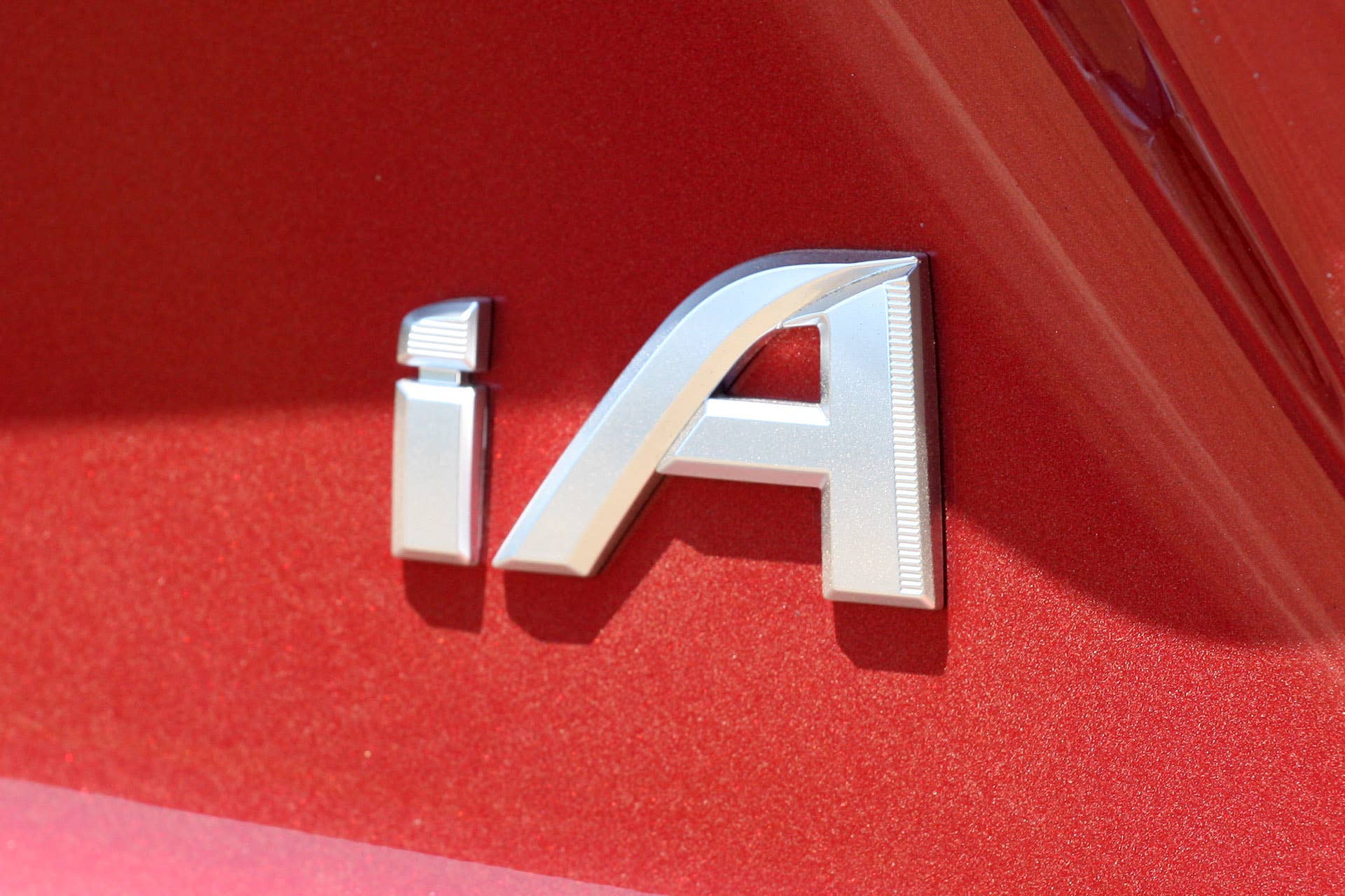 2016 Scion iA badge
