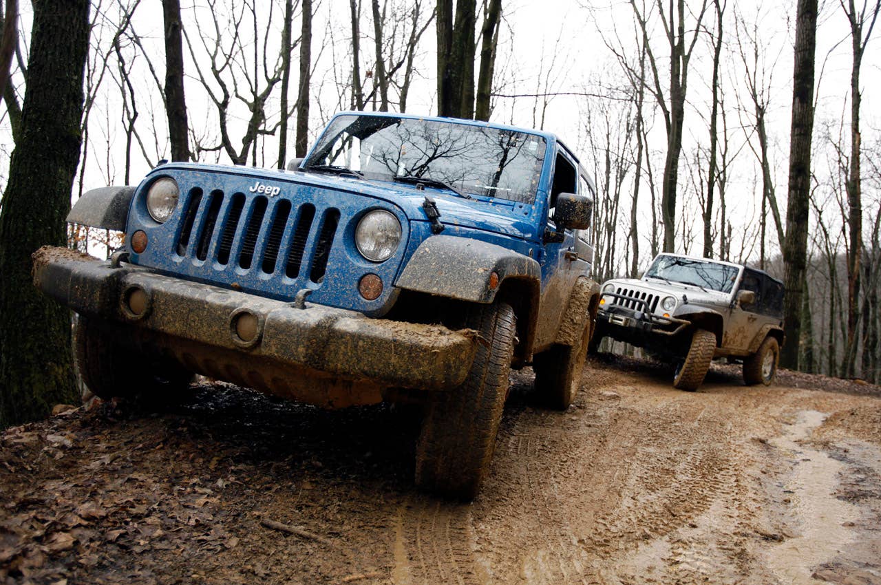 2012 Jeep Wrangler Sport off-road